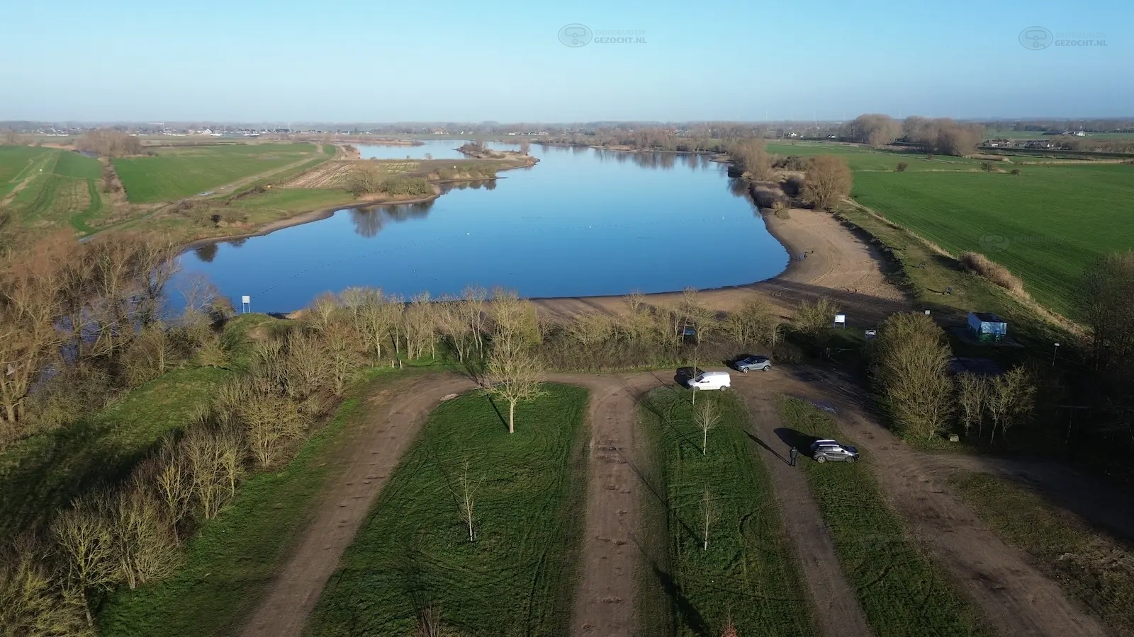 Strandbad Well - Afgedamde Maas